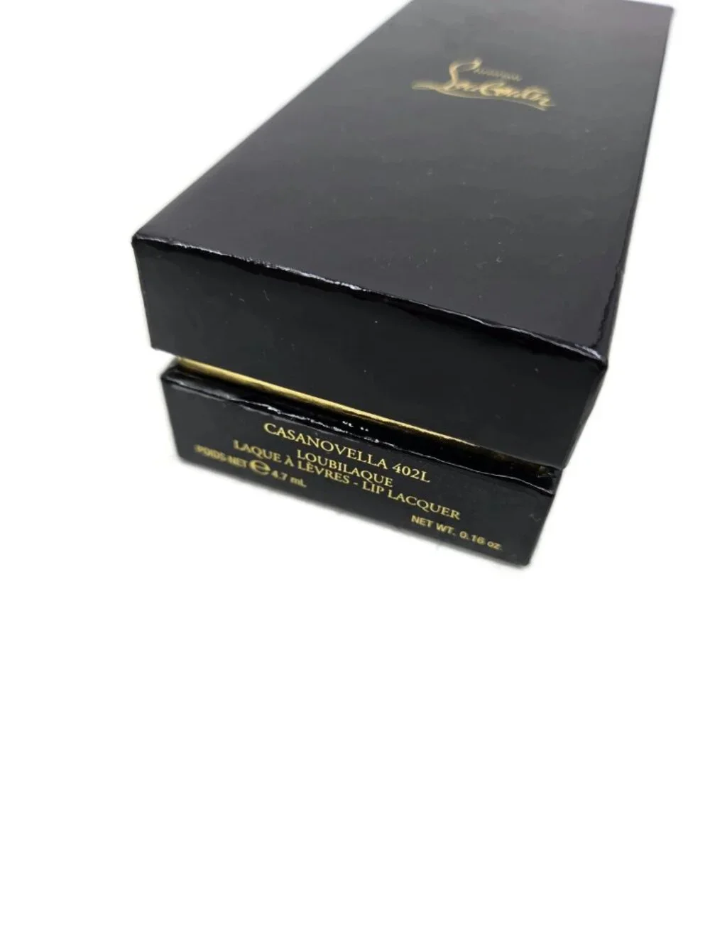 New Christian Louboutin Lip Lacquer Casanovella 402L 0.16 oz.